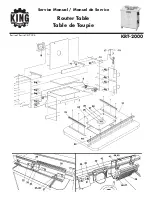 King Canada KRT-2000 Service Manual preview