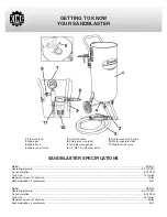 Предварительный просмотр 4 страницы King Canada KSB-10 Instruction Manual