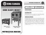 King Canada KSB-110N Instruction Manual предпросмотр