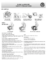 Preview for 3 page of King Canada power force KCG-3000i Instruction Manual