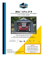 KING CANOPY Atlas AT1227S Assembly Instructions Manual preview