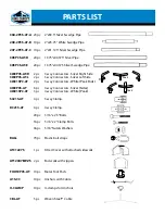 Preview for 2 page of KING CANOPY Atlas AT1227S Assembly Instructions Manual