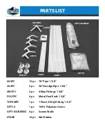 Preview for 2 page of KING CANOPY GP1010 Manual