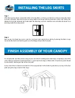 Preview for 6 page of KING CANOPY Hercules HC1020PCW15 Manual