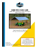 Предварительный просмотр 1 страницы KING CANOPY KMK1PCS Manual