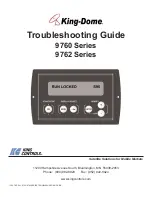 King Controls King Dome 9760 Series Troubleshooting Manual preview