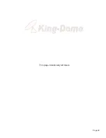 Предварительный просмотр 31 страницы King Controls King Dome 9760 Series Troubleshooting Manual