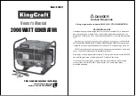 KING CRAFT 8166-11 Owner'S Manual preview