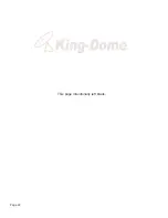 Preview for 24 page of King-Dome 9754-LP Installation And Operating Instructions Manual