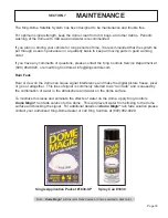 Preview for 35 page of King-Dome 9754-LP Installation And Operating Instructions Manual