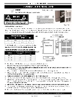 Preview for 2 page of King Electrical EWF1230-MW Installation And Maintenance