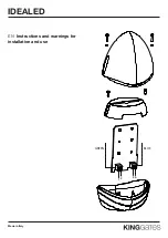 Предварительный просмотр 1 страницы King gates IDEALED Instructions And Warnings For Installation And Use