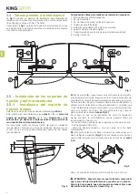 Preview for 54 page of King gates JET XL 230 Installation And Use Instructions And Warnings