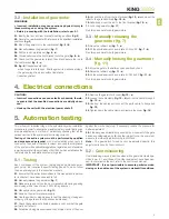 Preview for 17 page of King gates LINEAR 400230 Installation And Use Instructions And Warnings