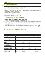 Preview for 18 page of King gates LINEAR 400230 Installation And Use Instructions And Warnings