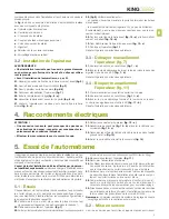 Preview for 23 page of King gates LINEAR 400230 Installation And Use Instructions And Warnings