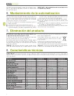 Preview for 36 page of King gates LINEAR 400230 Installation And Use Instructions And Warnings