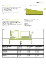 Preview for 13 page of King gates MINIMODUS Installation And Use Instructions And Warnings