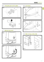 Preview for 15 page of King gates MINIMODUS Installation And Use Instructions And Warnings