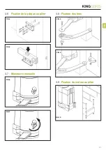 Preview for 23 page of King gates MINIMODUS Installation And Use Instructions And Warnings