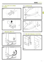 Preview for 31 page of King gates MINIMODUS Installation And Use Instructions And Warnings