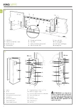 Preview for 4 page of King gates OPEN 6000 Installation And Use Instructions And Warnings