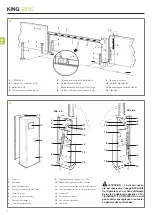 Preview for 12 page of King gates OPEN 6000 Installation And Use Instructions And Warnings