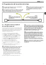 Preview for 65 page of King gates STARG8 24NG Installation And Use Instructions Manual