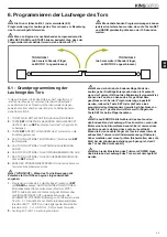 Preview for 101 page of King gates STARG8 24NG Installation And Use Instructions Manual