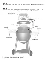 Preview for 9 page of King-Griller 26719 Owner'S Manual