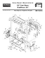 Предварительный просмотр 1 страницы King Industrial 52" Foot Shear BB-F5216 Service Manual