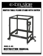 King Industrial EXCELSIOR XL-085 Instruction Manual предпросмотр