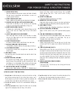 Предварительный просмотр 3 страницы King Industrial EXCELSIOR XL-125 Instruction Manual