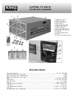 Предварительный просмотр 5 страницы King Industrial KAC-1200 Instruction Manual