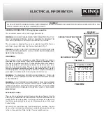 Предварительный просмотр 4 страницы King Industrial KAC-1400 Instruction Manual