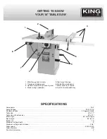 Предварительный просмотр 4 страницы King Industrial KC-10CCX Instruction Manual