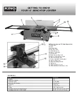 Предварительный просмотр 4 страницы King Industrial KC-10HJC Instruction Manual