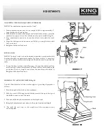 Preview for 12 page of King Industrial KC-122FC Manual