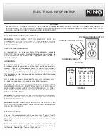 Предварительный просмотр 4 страницы King Industrial KC-129C Instruction Manual