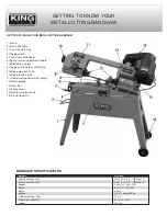 Предварительный просмотр 5 страницы King Industrial KC-129C Instruction Manual