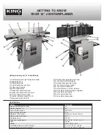 Preview for 4 page of King Industrial KC-12HJPC Instruction Manual