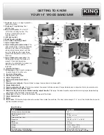 Предварительный просмотр 5 страницы King Industrial KC-1402FX Instruction Manual