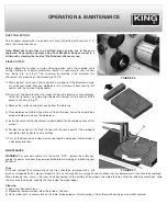 Предварительный просмотр 13 страницы King Industrial KC-1402FX Instruction Manual