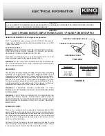 Предварительный просмотр 5 страницы King Industrial KC-1700WM-VS Instruction Manual