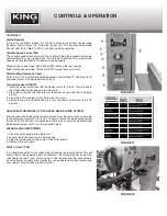 Предварительный просмотр 10 страницы King Industrial KC-1700WM-VS Instruction Manual