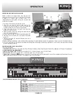 Preview for 11 page of King Industrial KC-228S-V-2 Instruction Manual