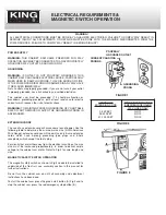 Предварительный просмотр 5 страницы King Industrial KC-25FXT/i50 Instruction Manual