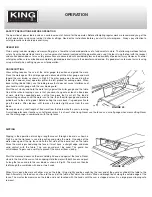 Предварительный просмотр 11 страницы King Industrial KC-25FXT/i50 Instruction Manual