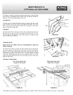 Предварительный просмотр 13 страницы King Industrial KC-26FXT/i30/30 Instruction Manual