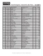 Preview for 3 page of King Industrial KC-30FC Service Manual